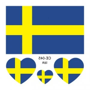 Schwedische Flagge