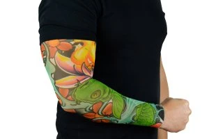Tattoo Ärmel Strümpfe Koi Fish