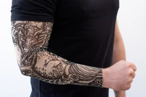 Tattoo Ärmel Strümpfe Skeleton