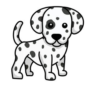 Dalmatian dog