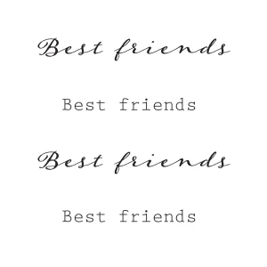 Best friends