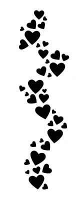Trailprint Hearts